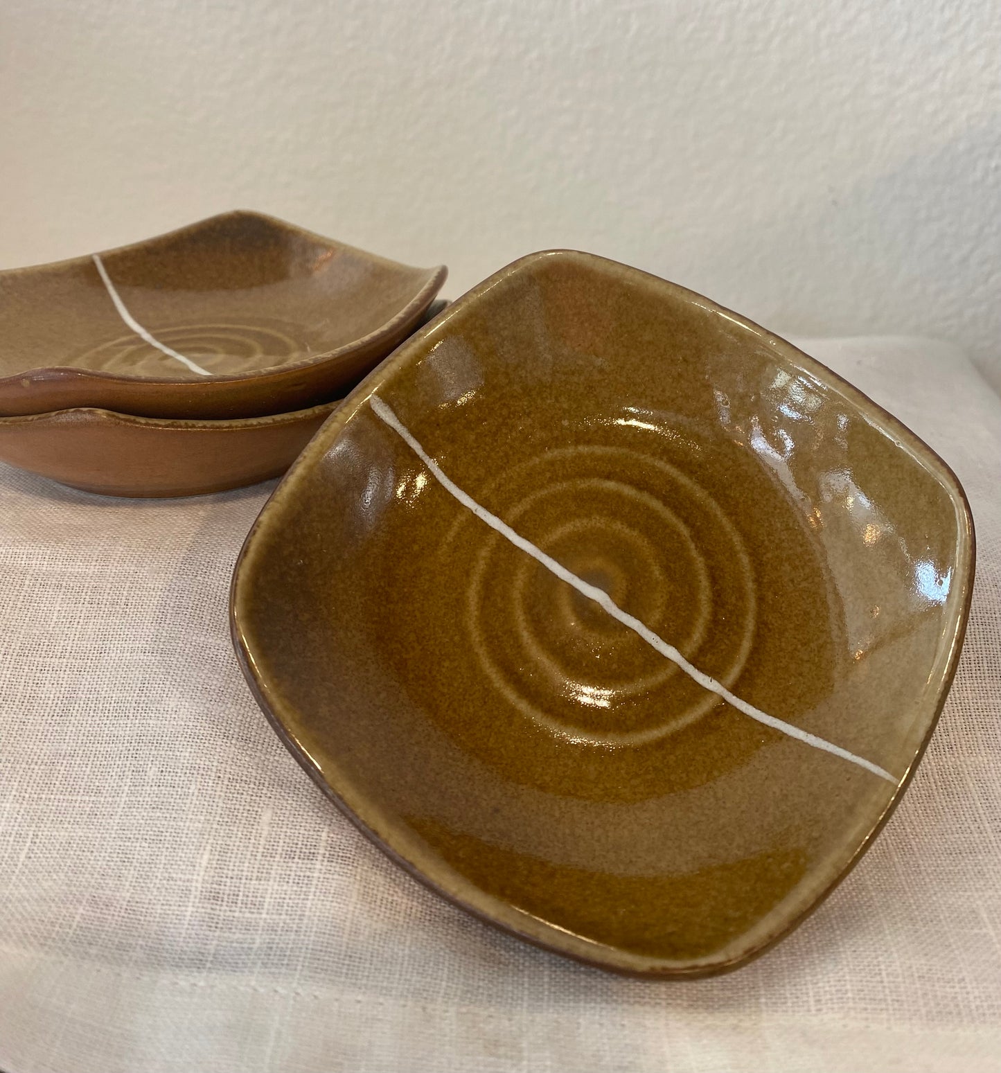 Brown Dipping Dishes