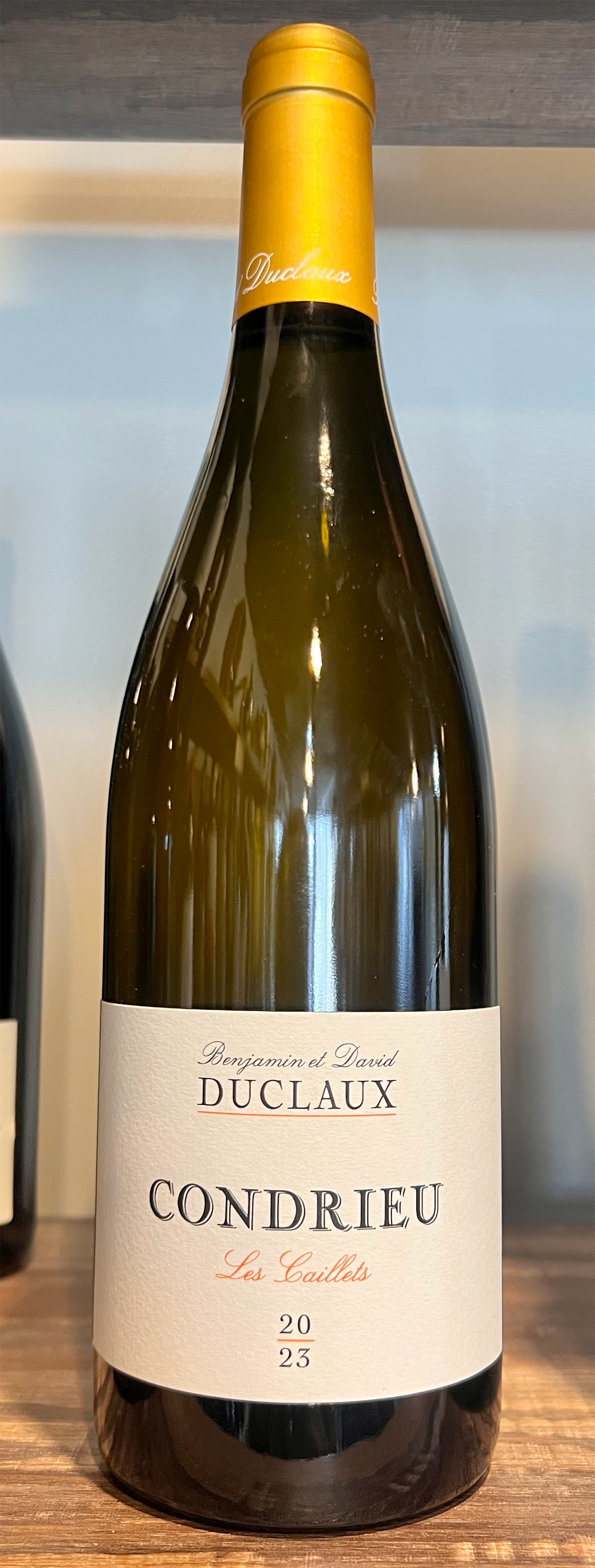 Benjamin et David Duclaux Condrieu Les Caillets