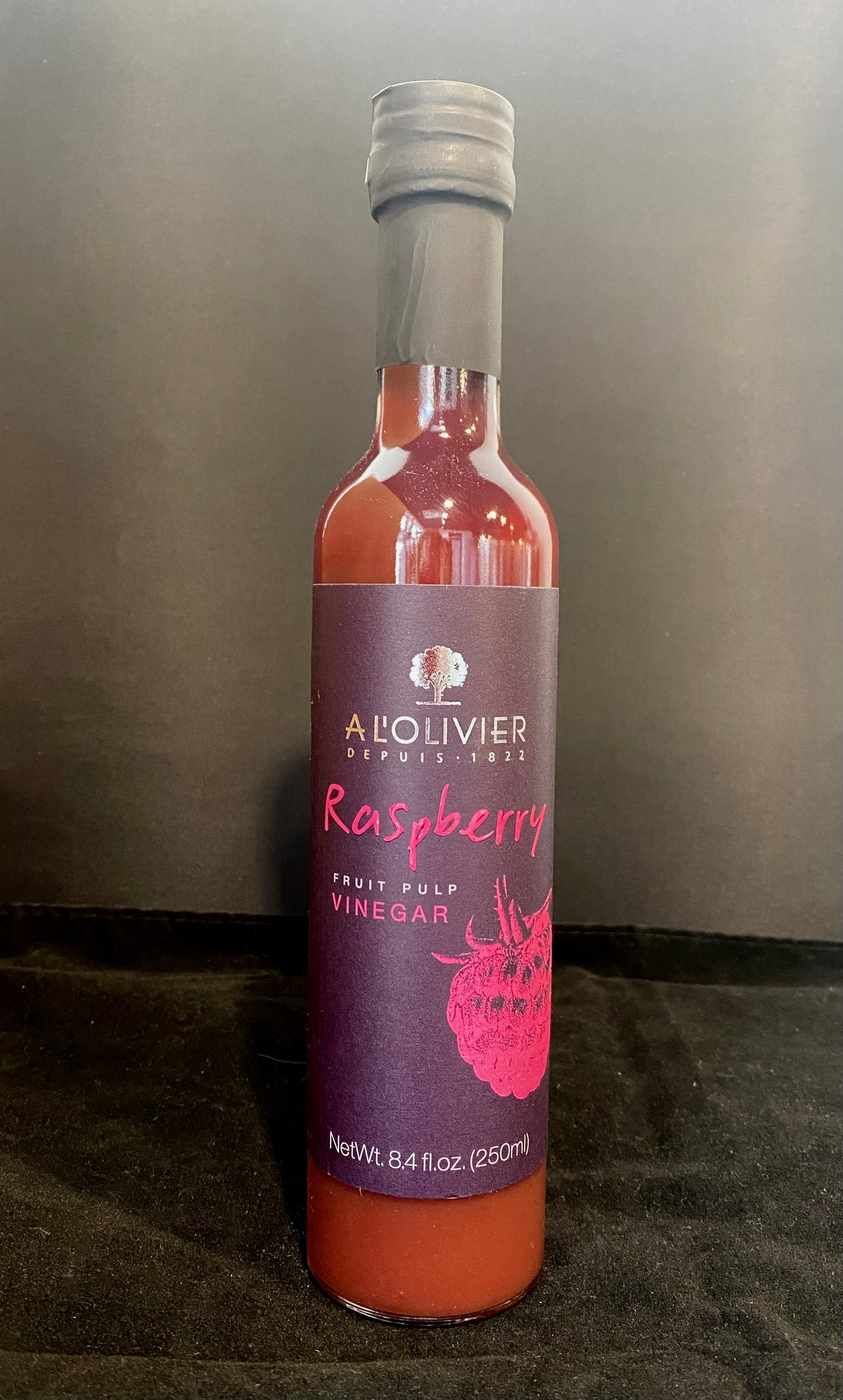 Raspberry Fruit Pulp Vinegar L'Olivier