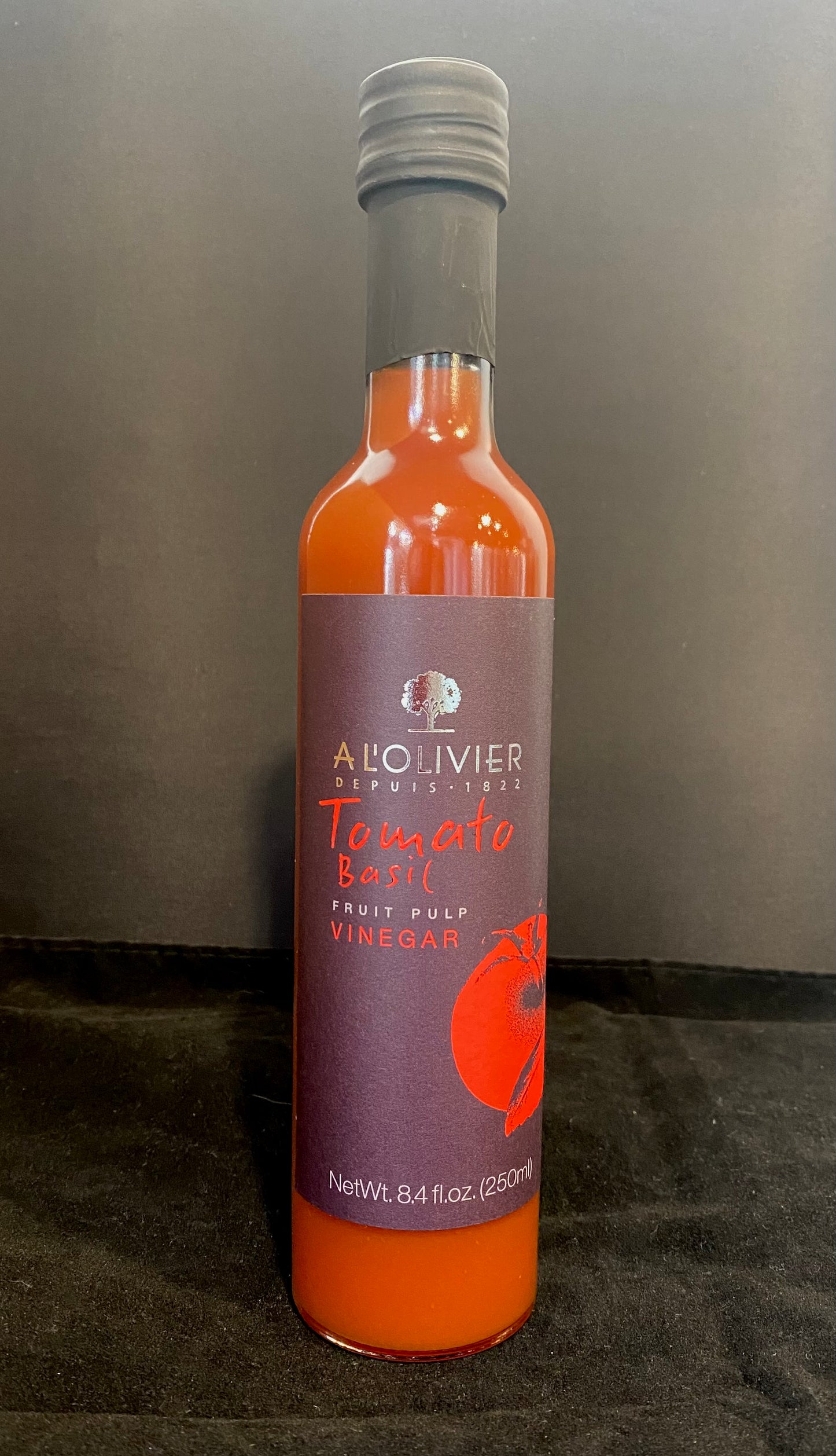 Tomato/Basil Fruit Pulp Vinegar