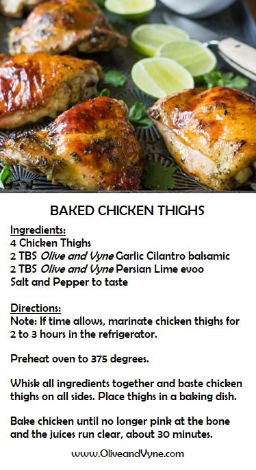 GARLIC CILANTRO Balsamic Vinegar