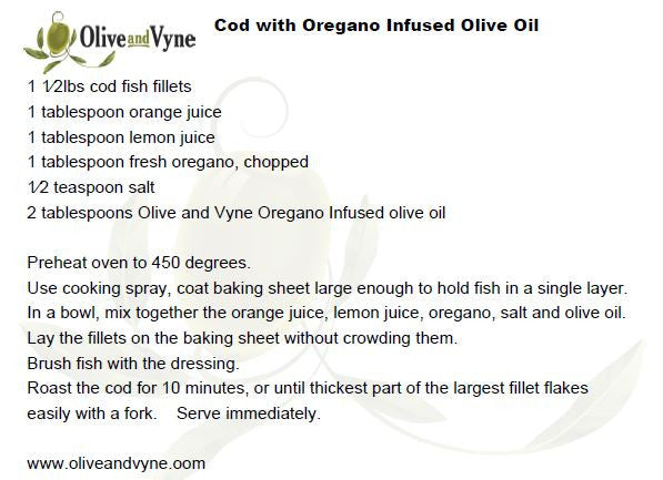 OREGANO Infused Olive Oil