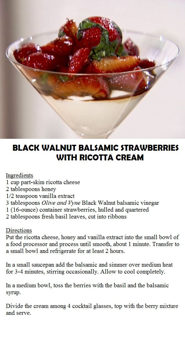 BLACK WALNUT Balsamic Vinegar