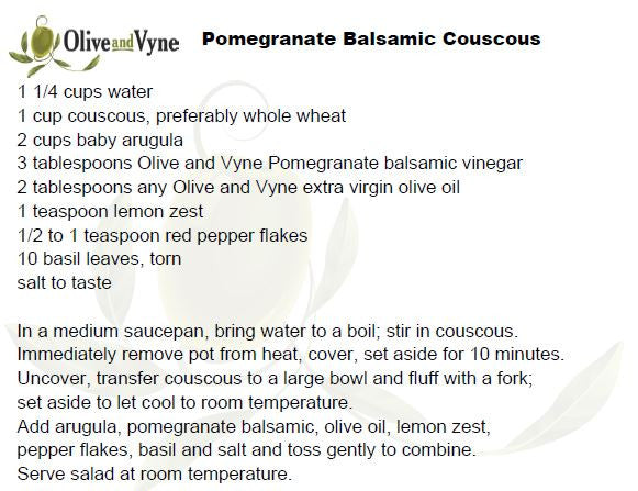 POMEGRANATE Balsamic Vinegar