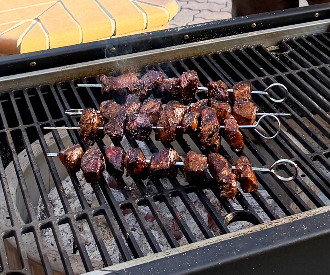 Grilled Beef Bites with Bordeaux Cherry Balsamic