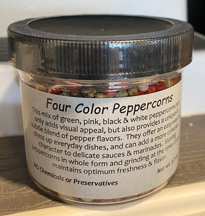 Four Color Peppercorns