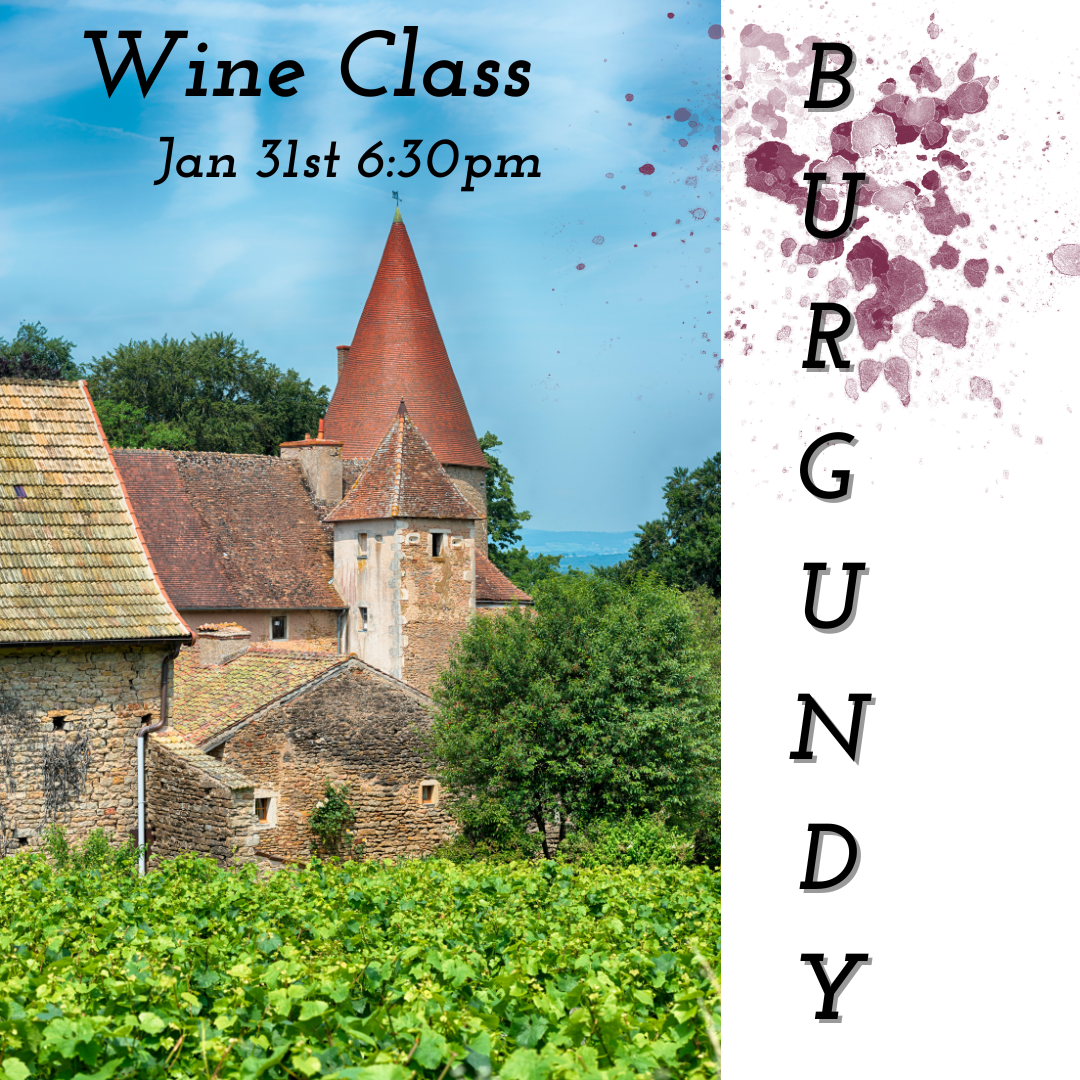 Burgundy & Chablis Wine Class