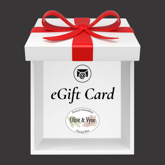 Olive & Vyne eGift Card represented by a wrapped gift box