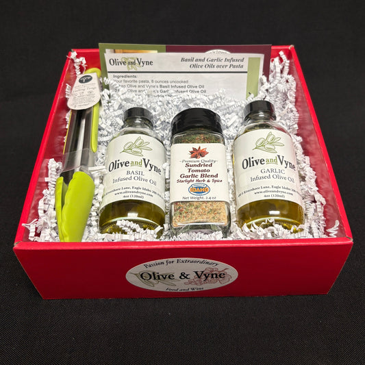 Pasta Lovers - Basil & Garlic Gift Box