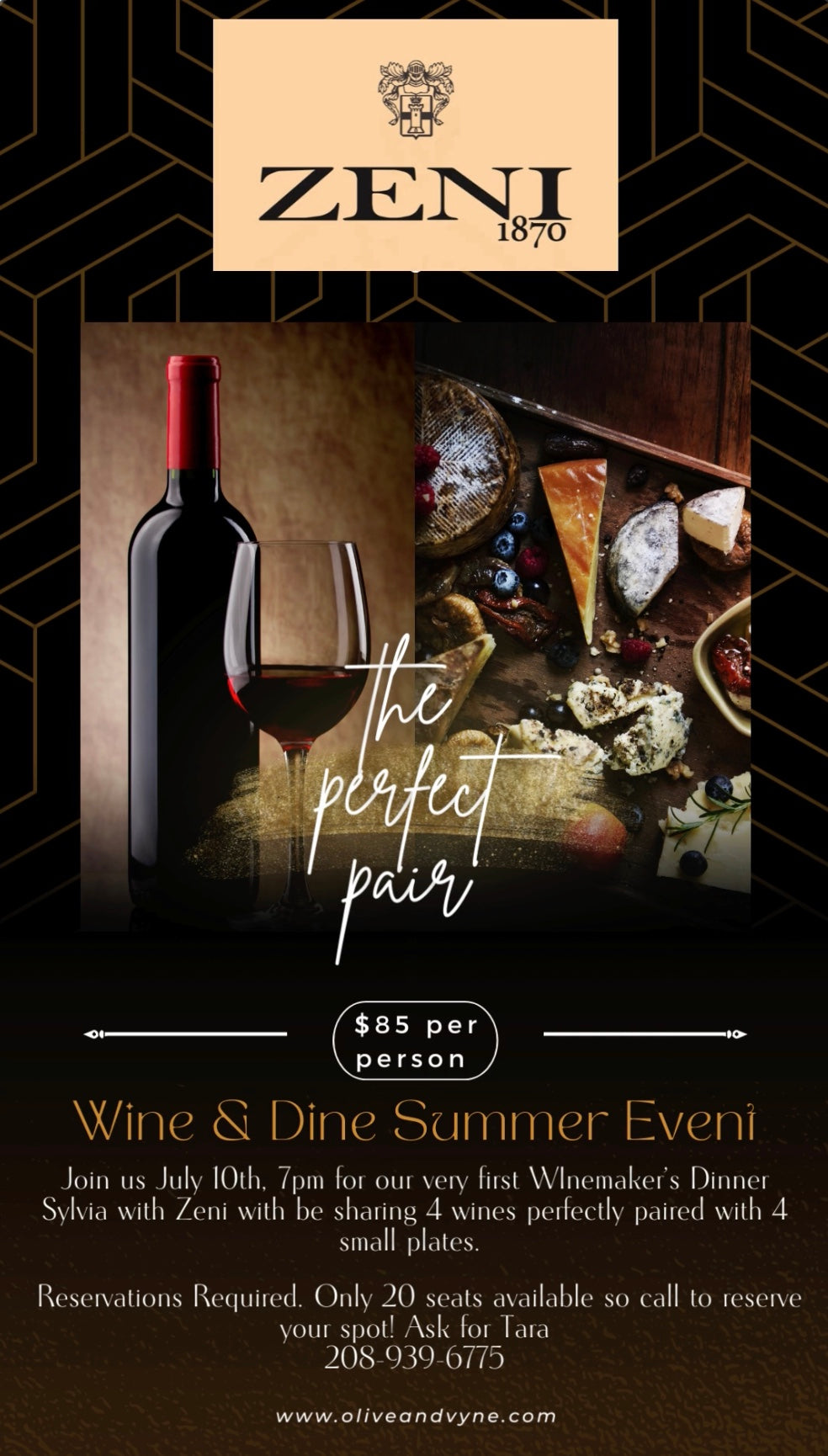 Zeni Wine Dinner