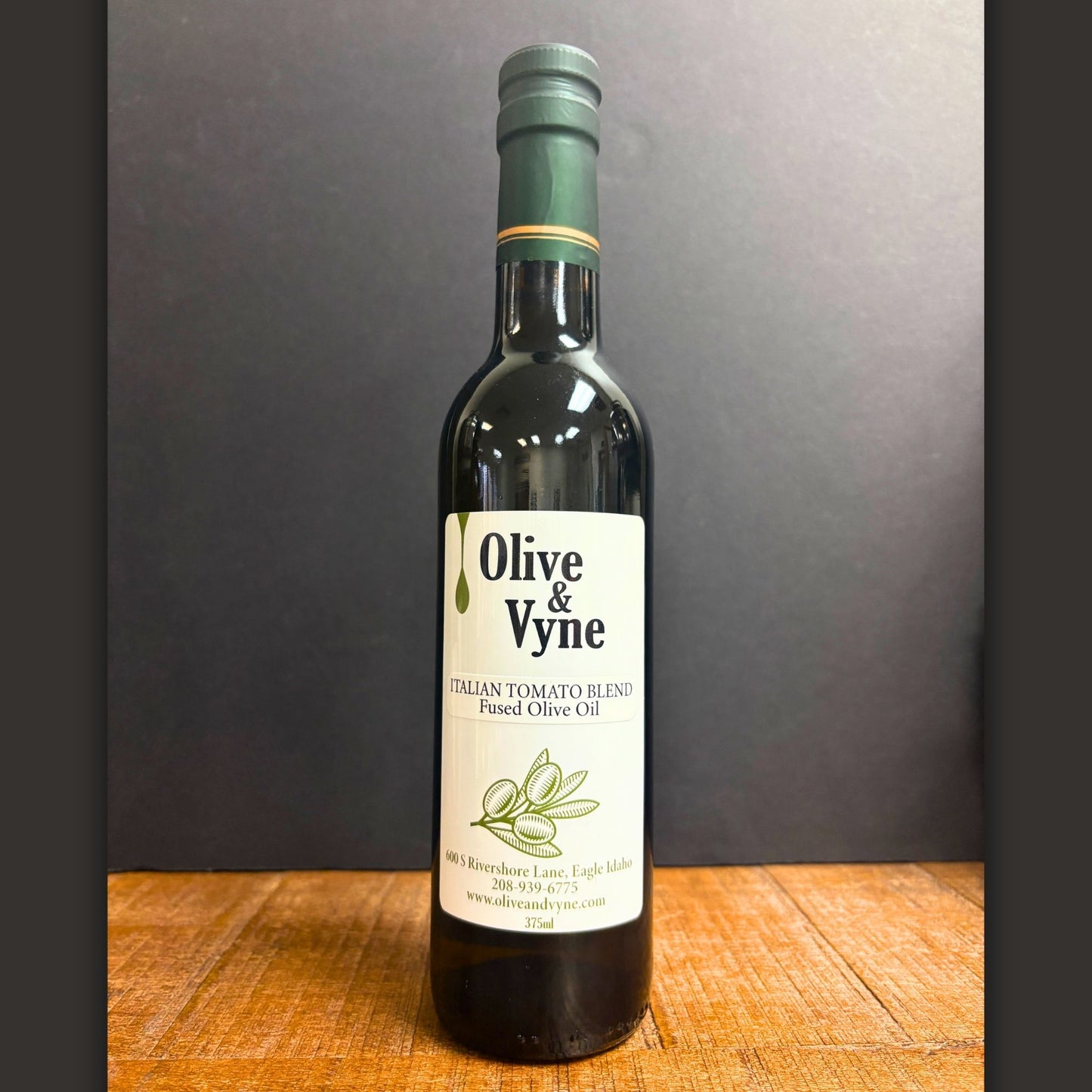 Italian Tomato Blend Infused Extra Virgin Olive Oil 375 ml Bottle