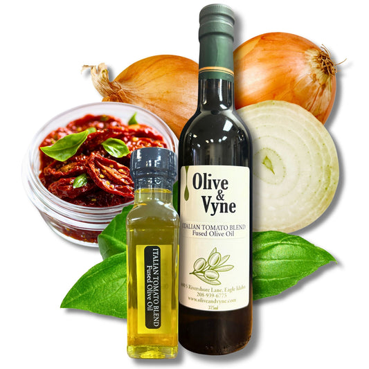 Italian Tomato Blend Fused Oil with Sundried Tomato, Onion and Basil
