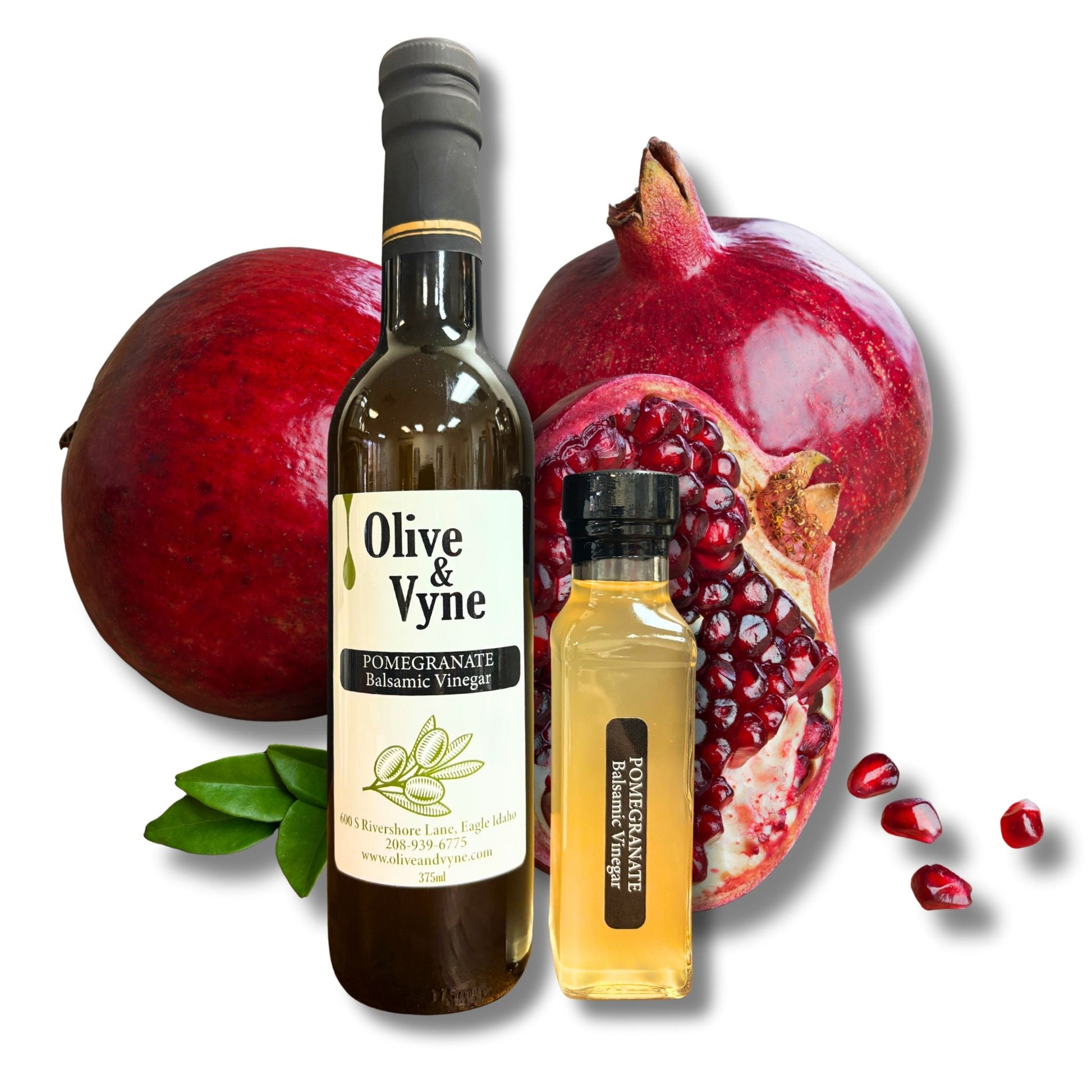 Pomegranate White Balsamic Olive and Vyne Eagle Idaho