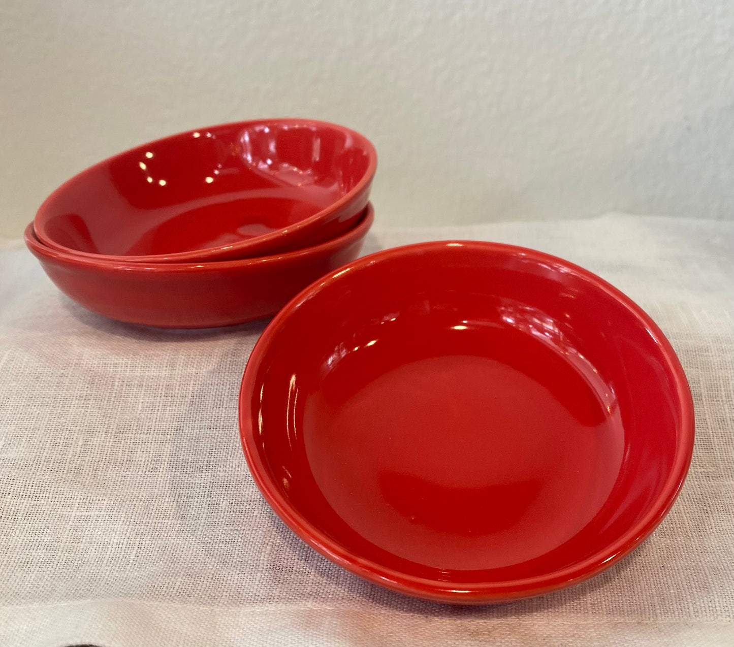 Red Dipping Dish