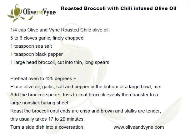 ROASTED CHILI Infused Olive Oil