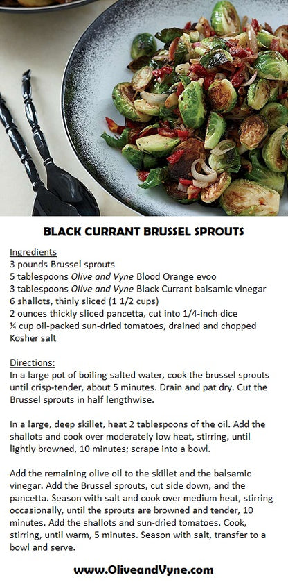 BLACK CURRANT Balsamic Vinegar