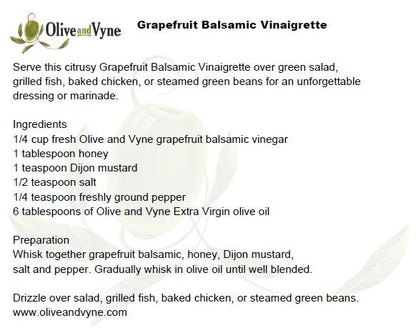 GRAPEFRUIT Balsamic Vinegar