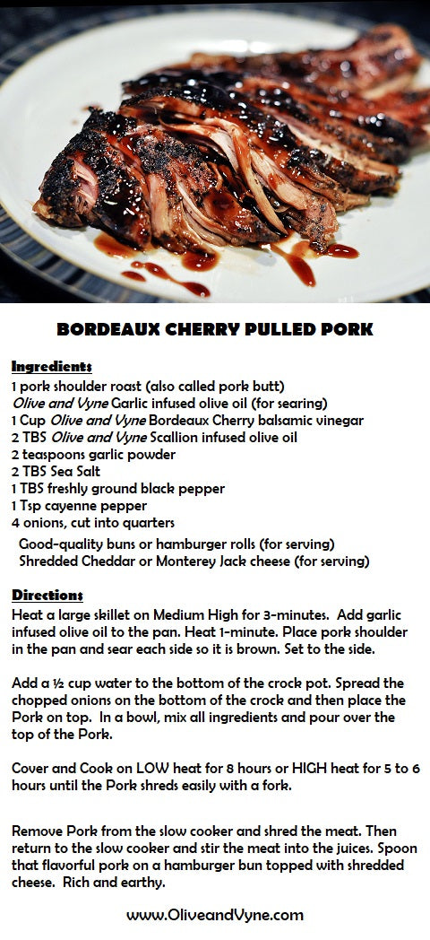 Glazed Pork Loin Pulled Pork Balsamic Vinegar Balsamic Vinegar